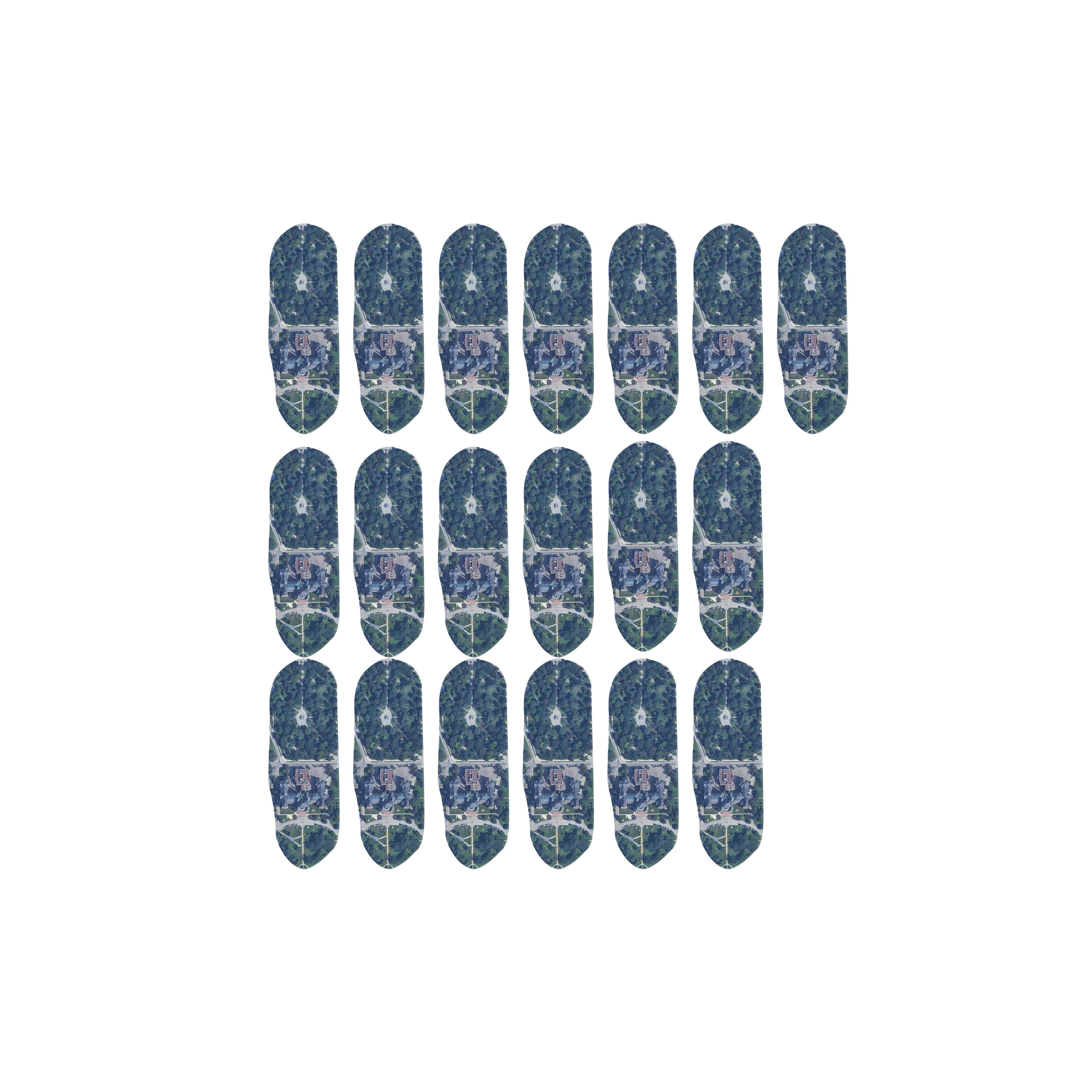 19x Queens Park (210 hectares / 11 hectares)